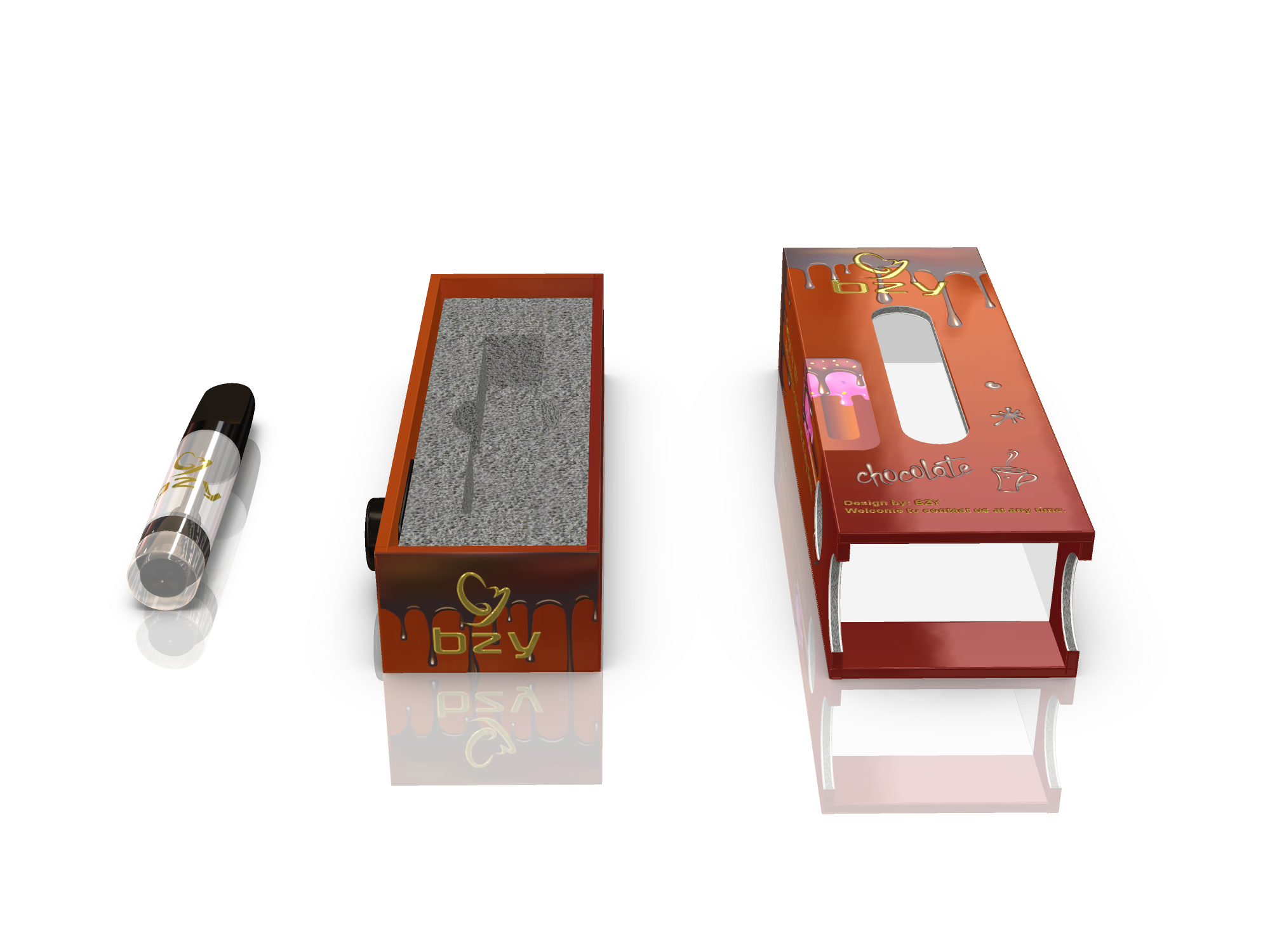 Empty Vape Cartridge Packaging