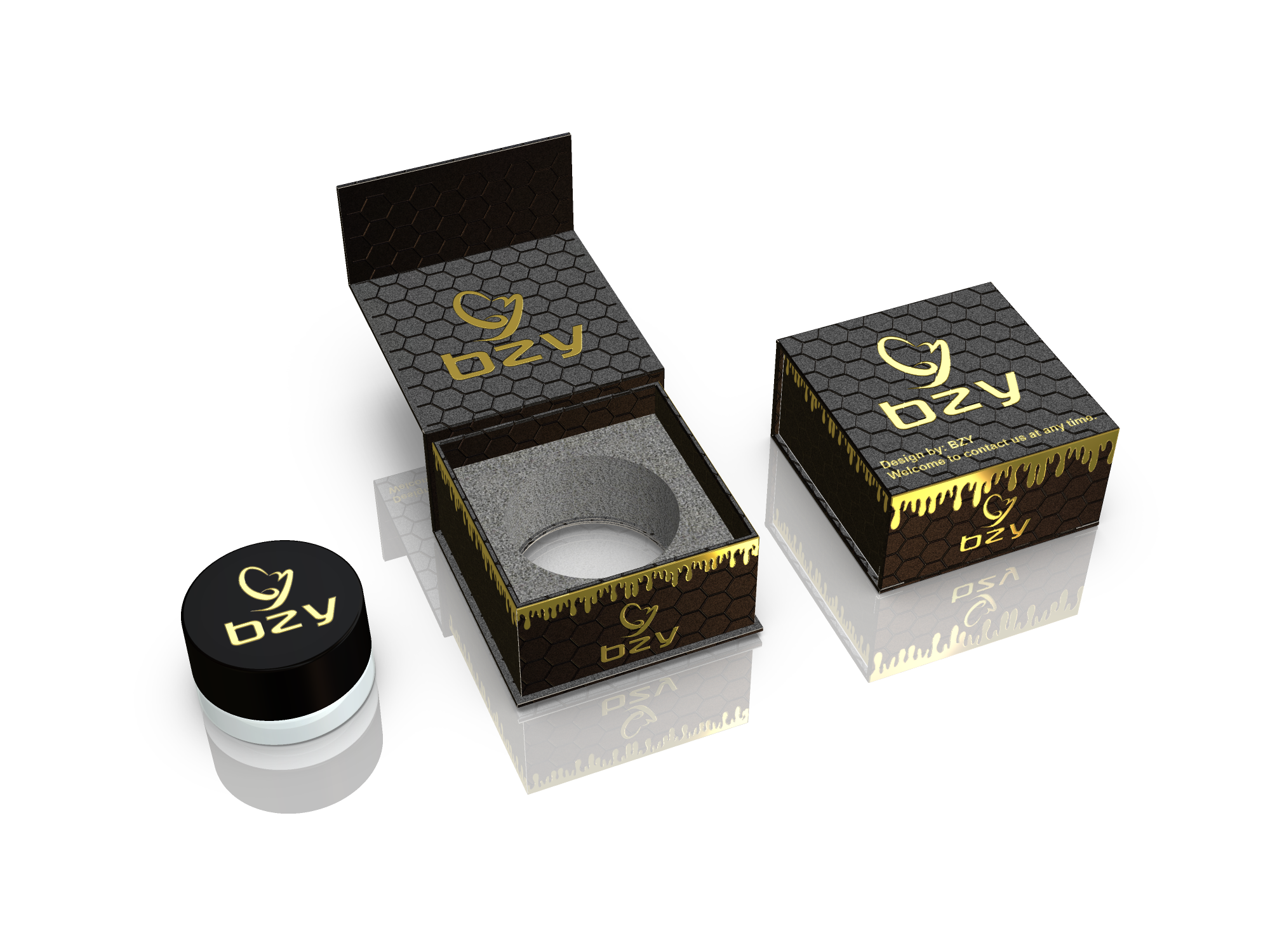 Extract Concentrates Dab Jar Packaging