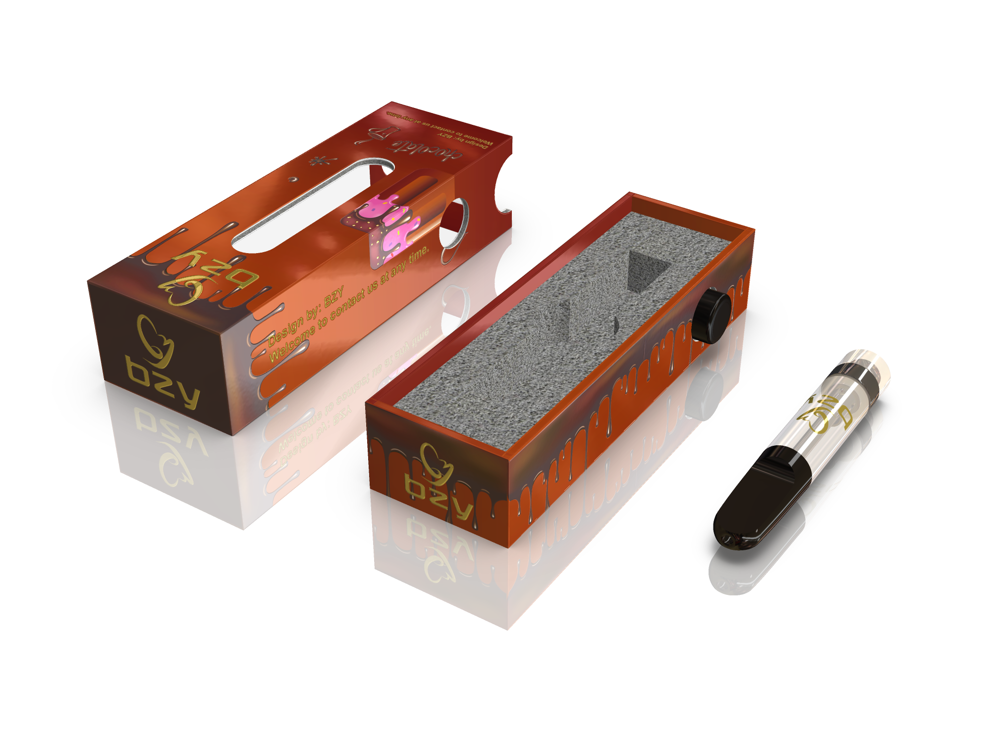 Empty Vape Cartridge Packaging